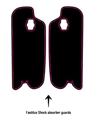 Fast Ace fork Decals